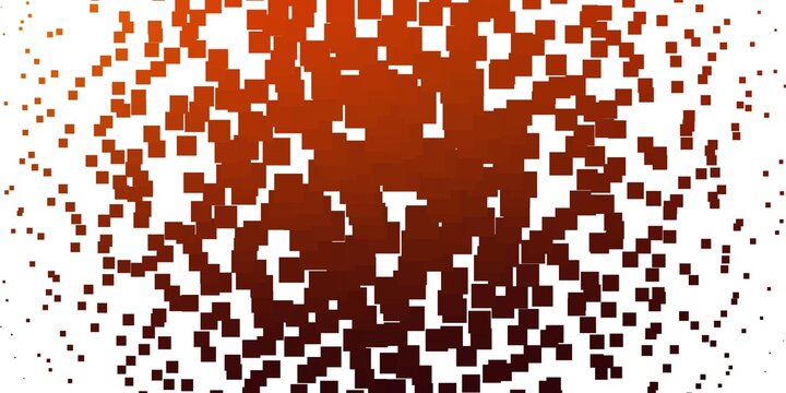 Light Orange vector layout with lines, rectangles. Colorful illustration with gradient rectangles and squares. Pattern for business booklets, leaflets