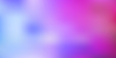 Light blue, red vector abstract blur drawing.