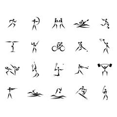 set of sports players