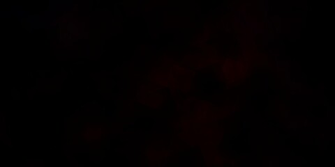 Dark Red vector texture with triangular style.