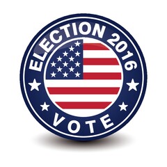 election vote badge