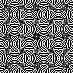 Vector geometric pattern with distortion effect