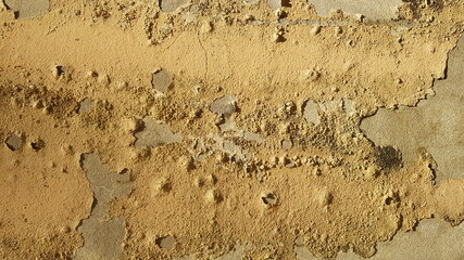 Closeup abstract old wall background. Grunge concrete wall texture for design.
