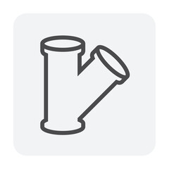 pipe connector icon