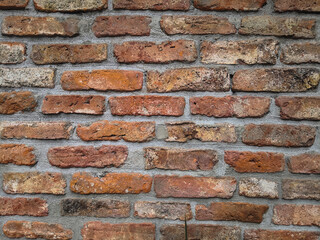 texture of old brick walls