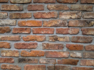 texture of old brick walls
