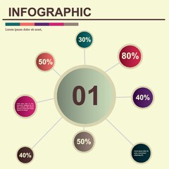 infographic template design