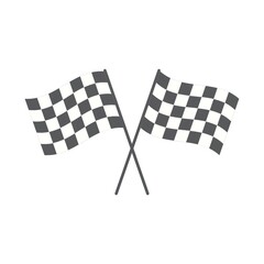 Fototapeta premium checkered flags