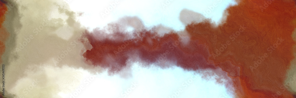 Poster abstract watercolor background with watercolor paint style with pastel gray, light gray and saddle b