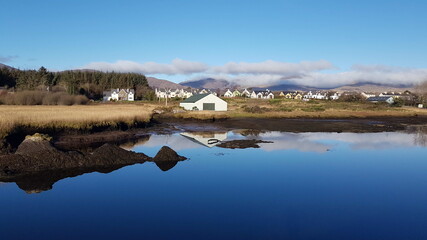 A view of Sneem river, Ireland