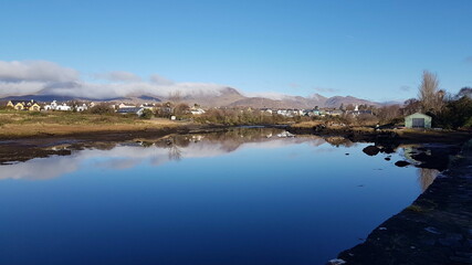 A view of Sneem river, Ireland