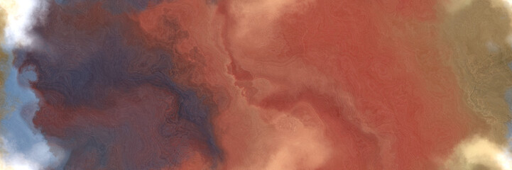 Fototapeta premium abstract watercolor background with watercolor paint style with pastel brown, sienna and silver colors. can be used as web banner or background