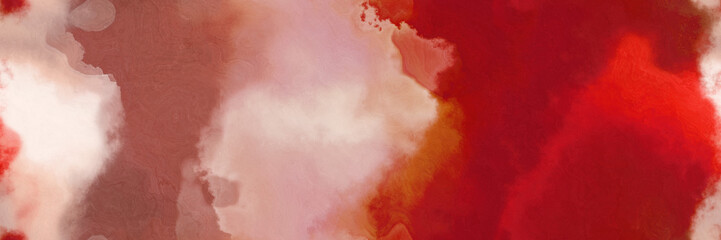 abstract watercolor background with watercolor paint style with firebrick, tan and baby pink colors. can be used as web banner or background
