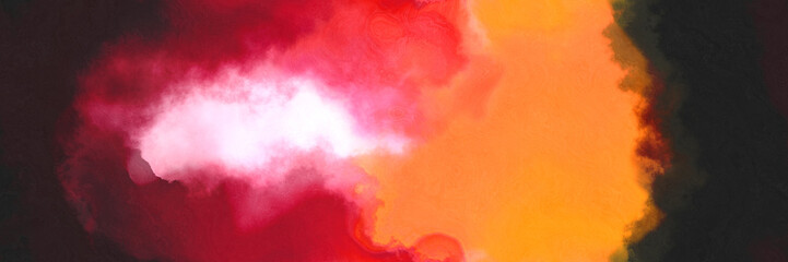 abstract watercolor background with watercolor paint style with tomato, very dark pink and coral colors