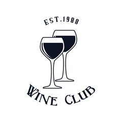 wine club label