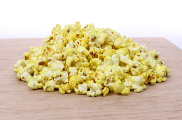 Group of popcorn. Snack for a movie