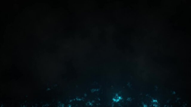 loopable high-quality fire background with embers and particles