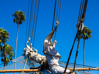The city of San Diego in Southern Californa ia a busy port and Harbour.A festival of Sail was...