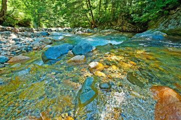 Azusa-gawa River, Kamikouchi, Japan Alps