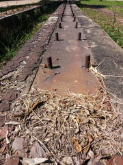 Abandoned old structure near a old mine in Belo Horizonte , Brazil