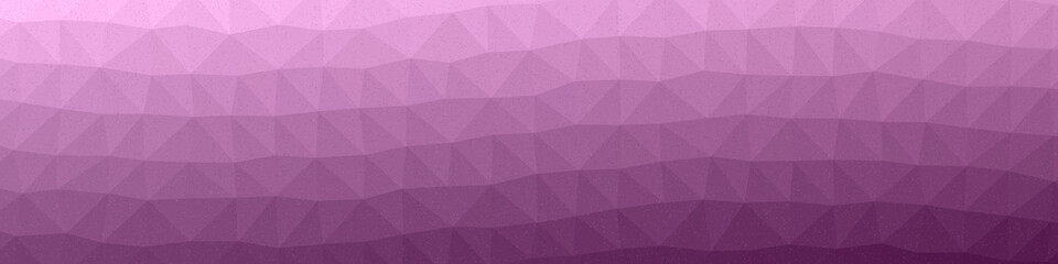 Obraz premium Rhodamine Red color Abstract color Low-Polygones Generative Art background illustration
