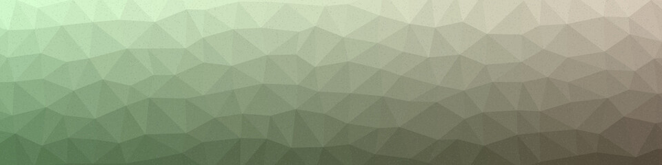 Obraz premium Pastel Green color Abstract color Low-Polygones Generative Art background illustration