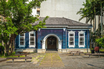facade of Former Yilan Prison at yilan, taiwan