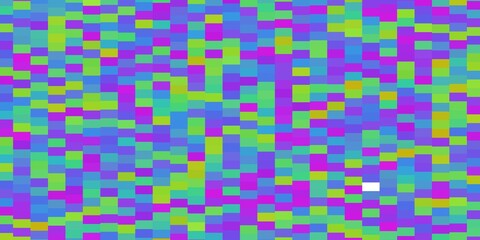 Light Multicolor vector pattern in square style. Illustration with a set of gradient rectangles. Pattern for commercials, ads.