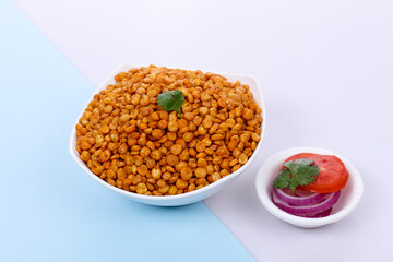 Fried and Spicy Chana Dal masala, Chana Dal Masala is a popular Chakna recipe