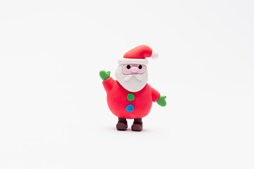 christmas father blister eraser with white background