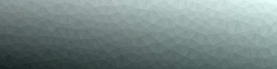 Obraz premium Hunter Green color Abstract color Low-Polygones Generative Art background illustration
