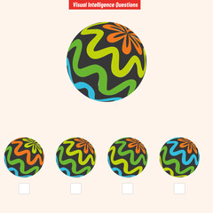 Visual Intelligence Questions. Find the same. IQ Test