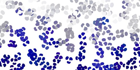 Light gray vector template with abstract forms.