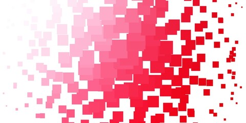 Light Red vector pattern in square style. Rectangles with colorful gradient on abstract background. Pattern for business booklets, leaflets
