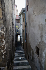 secret old street in Vienne France