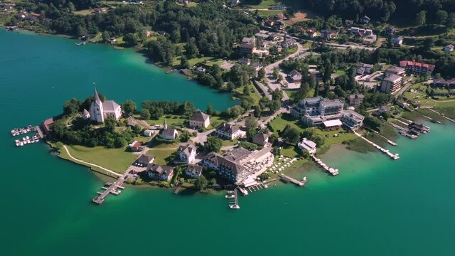 Maria W&ouml;rth, W&ouml;rthersee, Austria