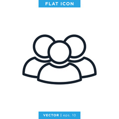 Profile Icon Vector Design Template. 