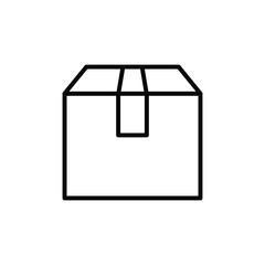 box cargo icon vector