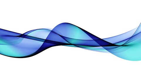 Color light blue abstract waves design
