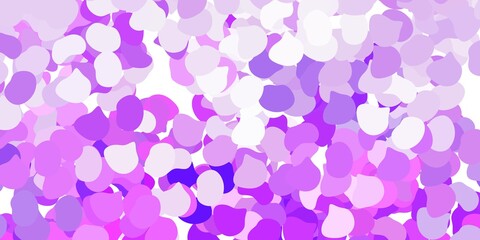 Light purple vector template with abstract forms.