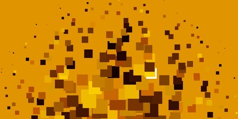 Light Orange vector background in polygonal style. Rectangles with colorful gradient on abstract background. Pattern for websites, landing pages.