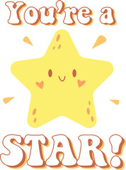 vector illustration of a star