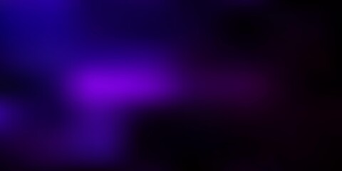 Dark purple vector blurred pattern.