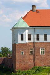 Sandomierz Royal Castle, gothic tower known as "Kurza Stopka" (Hen's Foot), Sandomierz, Poland