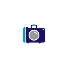 Traveling photographer logo