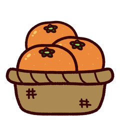 籠に入ったミカン