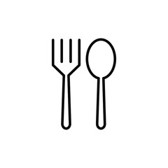 restaurant menu icon vector