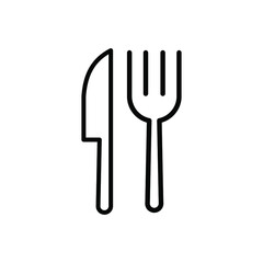 restaurant menu icon vector