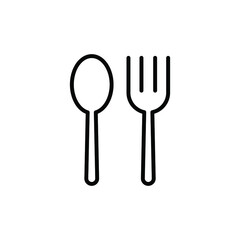 restaurant menu icon vector