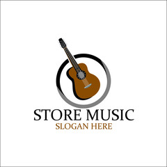  Illustration vector graphic good for business music acoustic guitar store